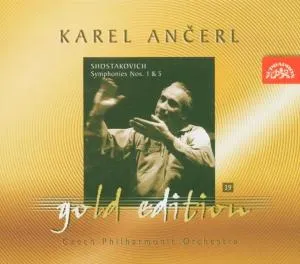 Ančerl Gold Edition 39. Šostakovič: Symfonie č. 1 a 5