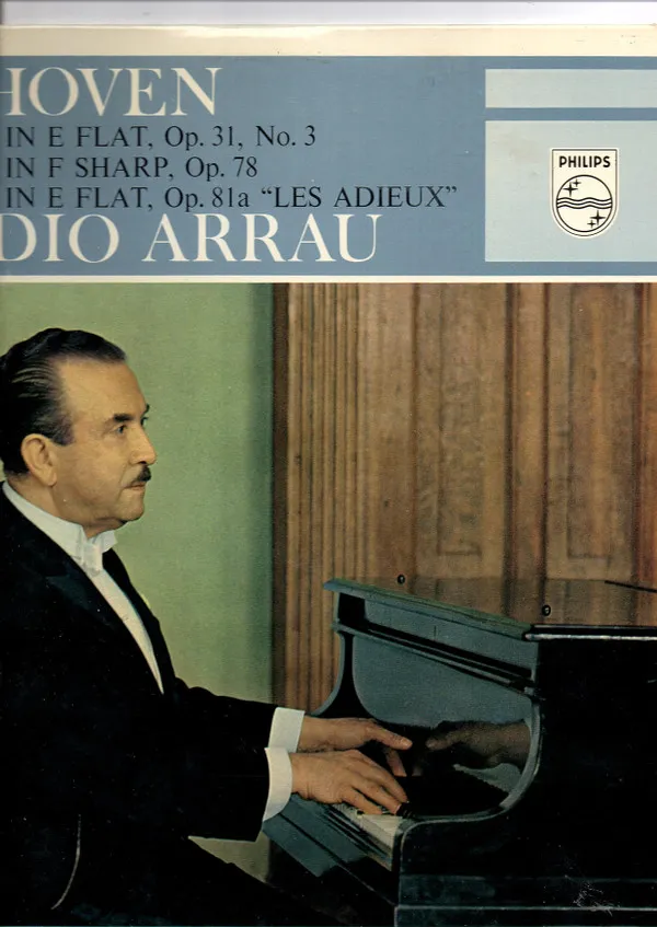 Piano Sonatas No.18 In E Flat, Op. 31,No.3 • No.26 In E Flat, Op. 81a "Les Adieux" • No.24 In F Sharp, Op. 78