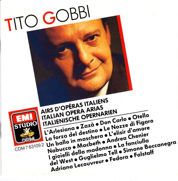 Airs D'Opéra Italiens = Italian Opera Arias = Italienische Opernarien