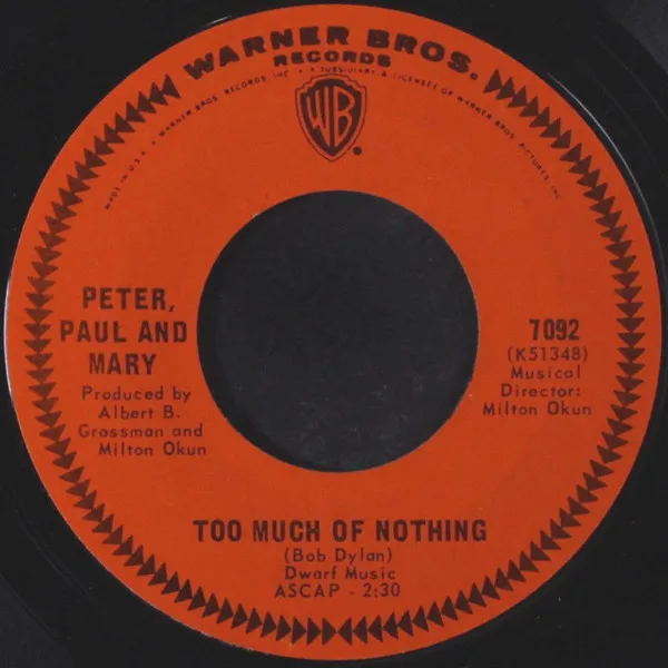 Too Much Of Nothing
