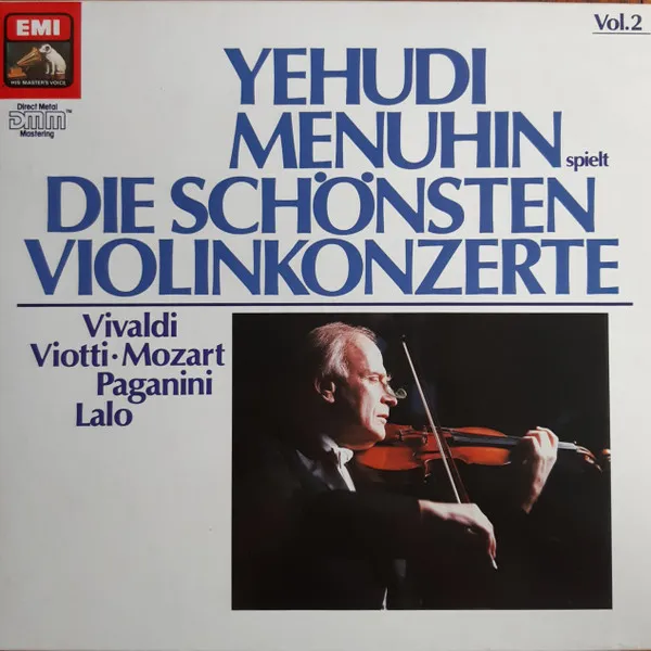 Die Schönsten Violinkonzerte Vol. 2