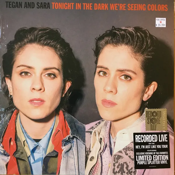 RSD - TONIGHT WE’RE IN THE DARK SEEING COLORS (VIOLET & BLACK VINYL ALBUM)