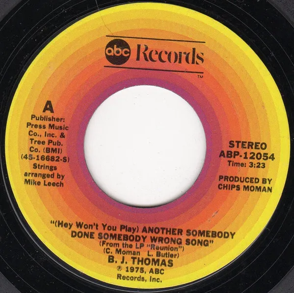 (Hey Won't You Play) Another Somebody Done Somebody Wrong Song