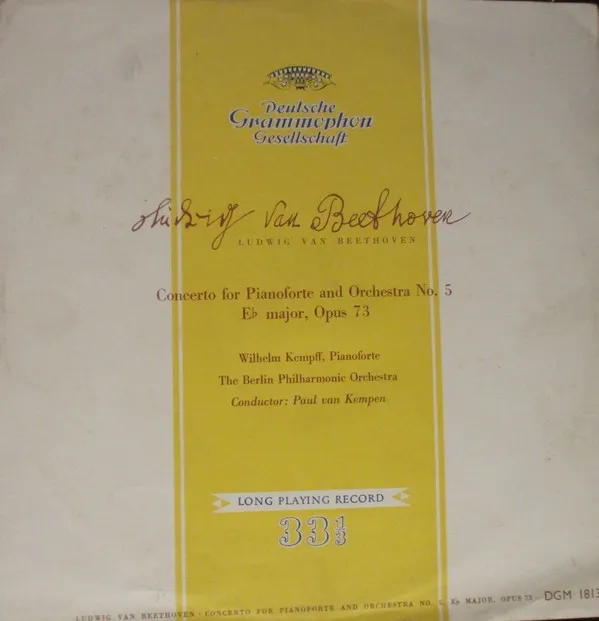 Concerto For Pianoforte And Orchestra No. 5, E Flat Major, Op. 73 (Emperor)