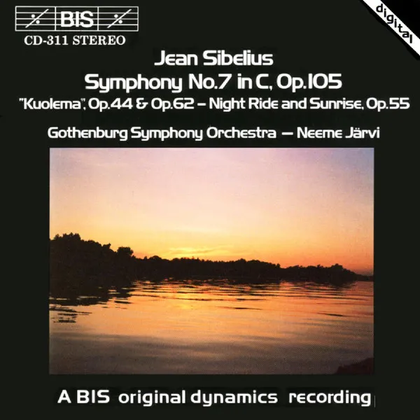 Symphony No.7 In C, Op.105 / "Kuolema", Op.44 & Op.62 – Night Ride And Sunrise, Op.55