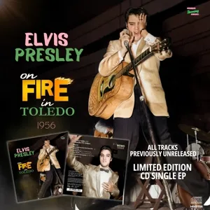 Elvis Presley On Fire In Toledo - 1956