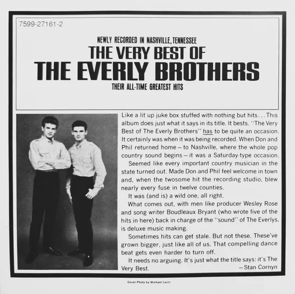 The Very Best Of The Everly Brothers