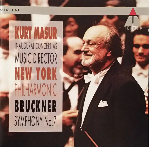 Symphony No. 7 (Kurt Masur Inaugural Concert As Music Director)