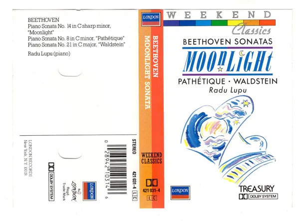 Beethoven Sonatas - Moonlight • Pathetique • Waldstein