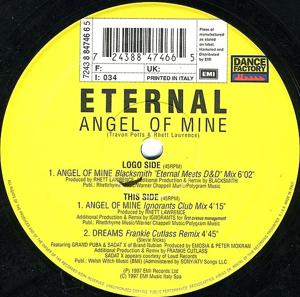 Angel Of Mine