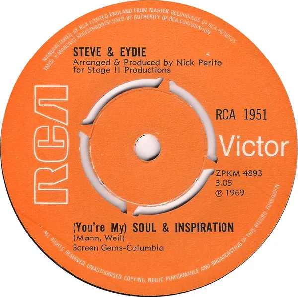 (You're My) Soul & Inspiration / Tonight I'll Say A Prayer