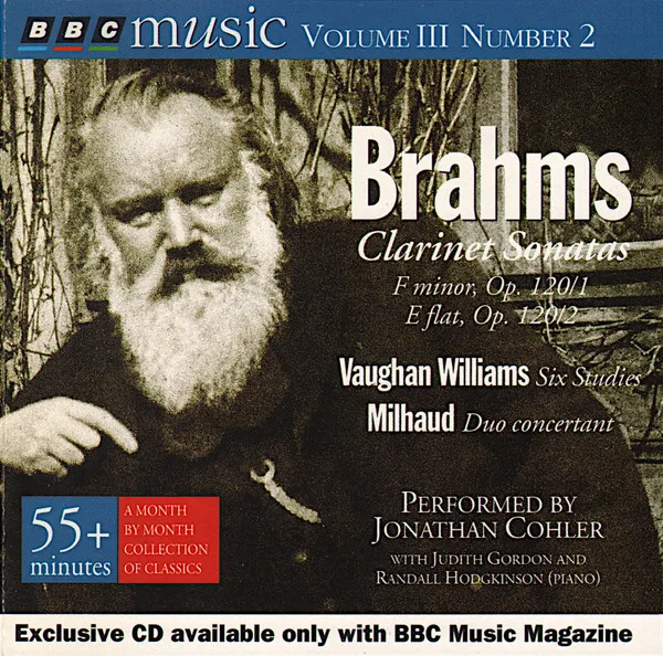 Clarinet Sonatas - Six Studies - Duo Concertant
