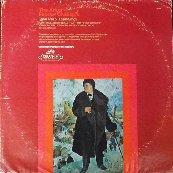 The Art Of Feodor Chaliapin (Opera Arias And Russian Songs)
