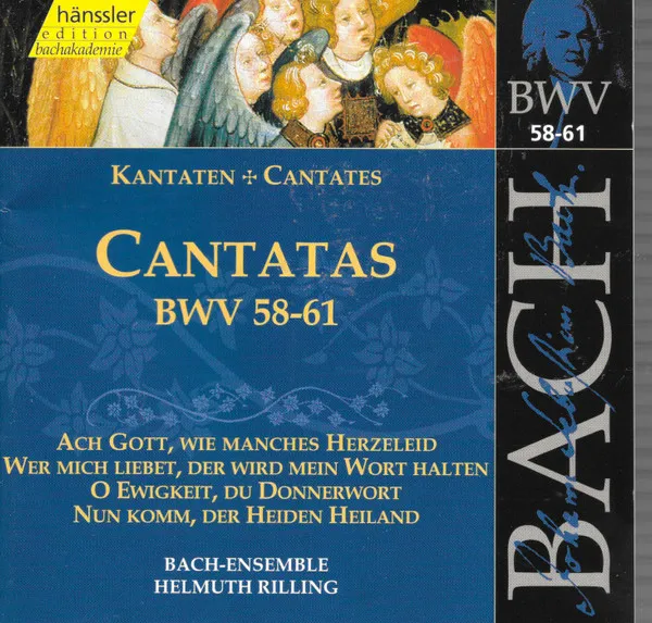 Die vollständige Bach-Edition Vol.19 (Kantaten BWV 58-61)