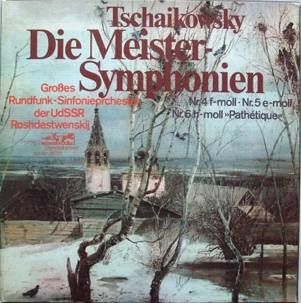 Die Meister-Symphonien: Nr. 4 F-moll, Nr.5 E-moll, Nr. 6 H-moll »Pathétique«