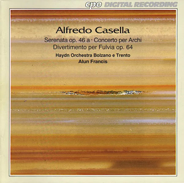 Serenata Op. 46a • Concerto Per Archi • Divertimento Per Fulvia Op. 64