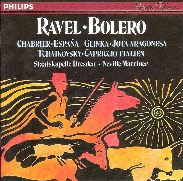 Bolero, Jota Aragonesa, Capriccio Italien, España