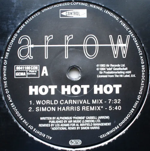 Hot Hot Hot - The '94 Remixes
