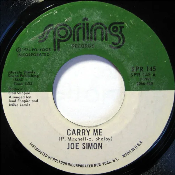 Carry Me / Do You Know What It's Like To Be Lonesome?
