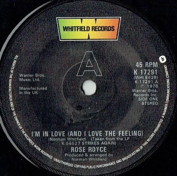 I'm In Love (And I Love The Feeling)