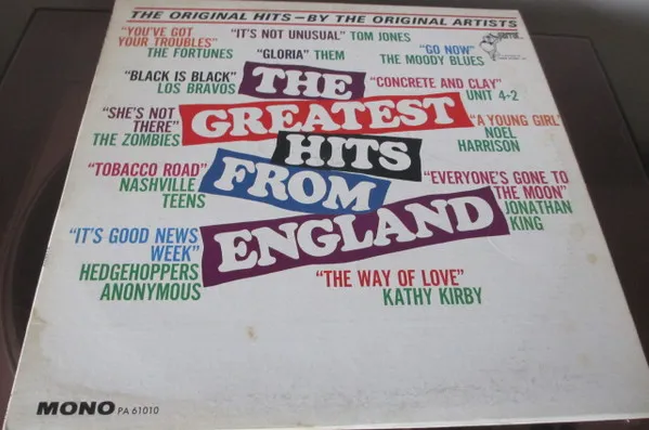The Greatest Hits From England