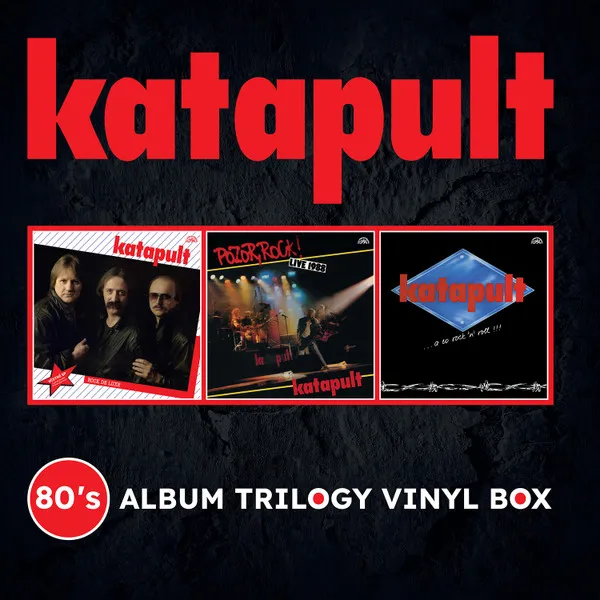 80'S ALBUM TRILOGY VINYL BOX 3LP + 1SP