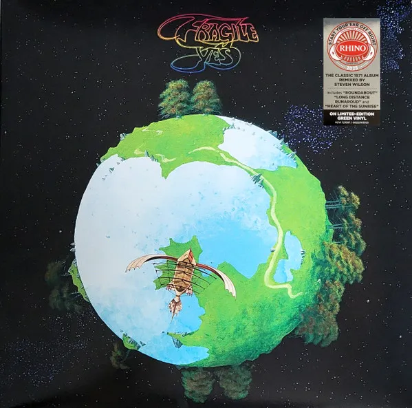 Yes:  Fragile (Limited Green Vinyl) / 140Gr.