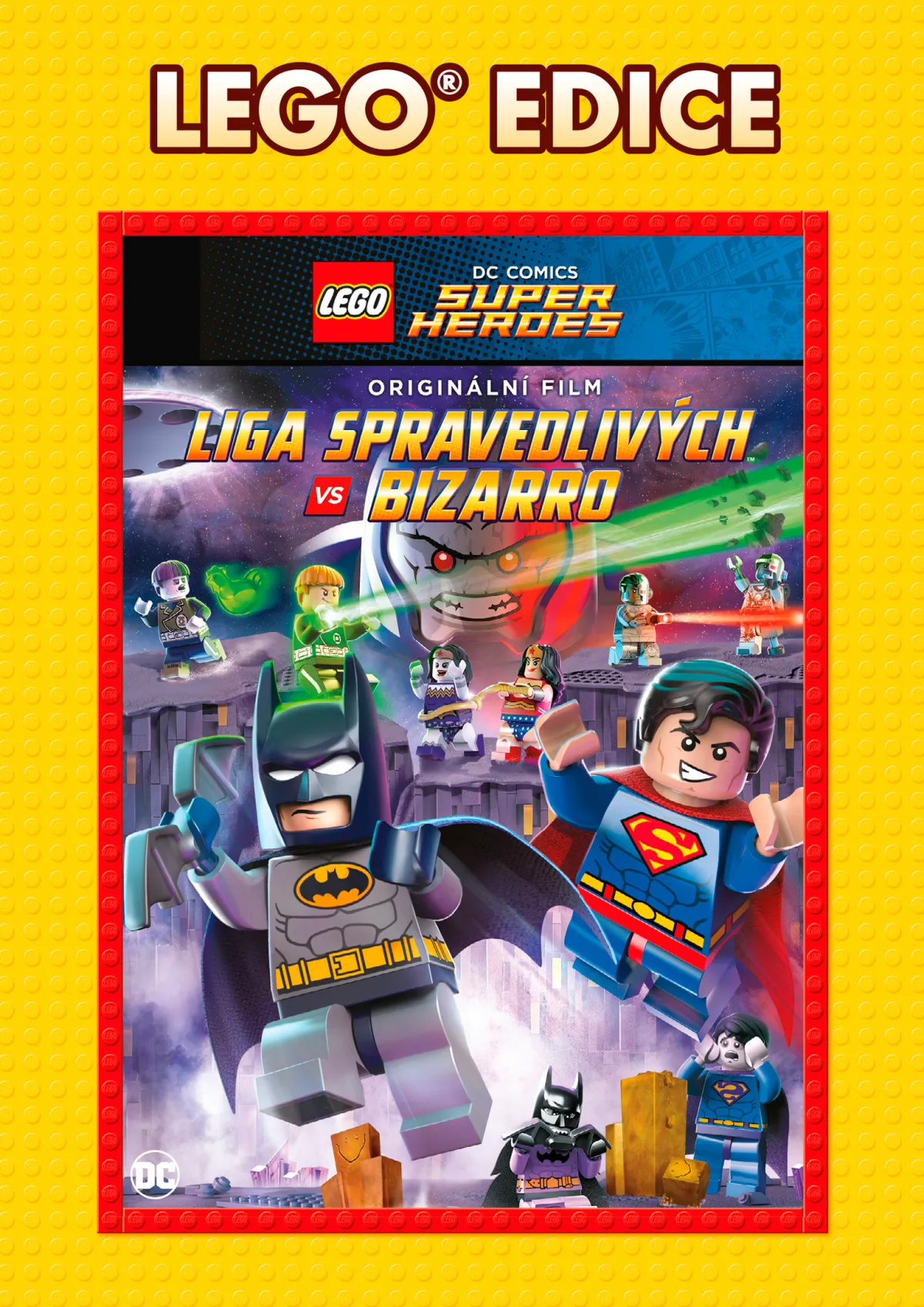 Lego: DC - Liga spravedlivých vs. Bizarro - Edice Lego filmy DVD