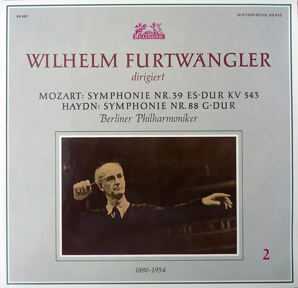 Symphonie Nr. 39 Es-dur KV 543 / Symphonie Nr. 88 G-dur
