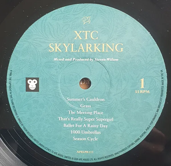 Skylarking (2016 Steven Wilson Mix) (200g)