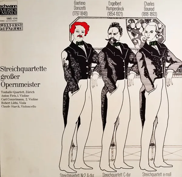 Streichquartette Großer Opernmeister