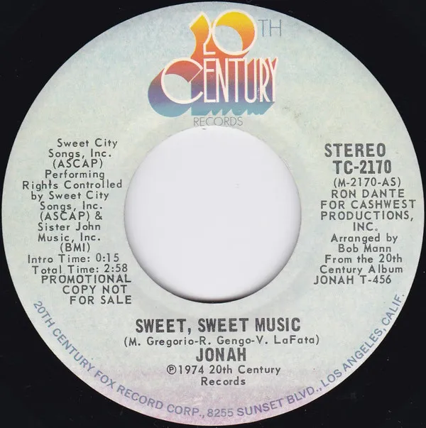 Sweet, Sweet Music