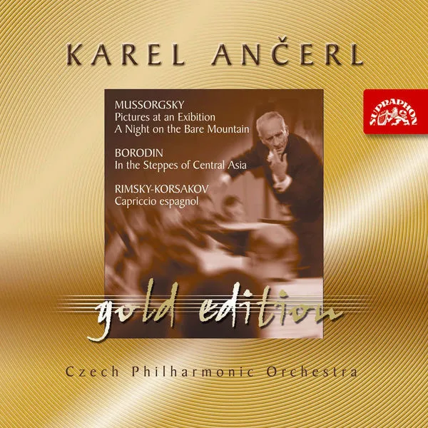 Ančerl Gold Edition 4 Musorgskij : Obrázky z výstavy - Noc na Lysé hoře / Borodin : Ve střední Asii / Rimskij-Korsakov : Španělské capriccio