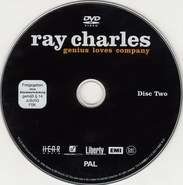 Genius Loves Company (Deluxe Edition CD + DVD)