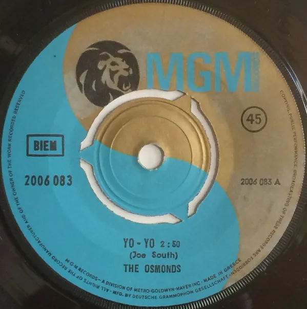 Yo-Yo / Go Away Little Girl