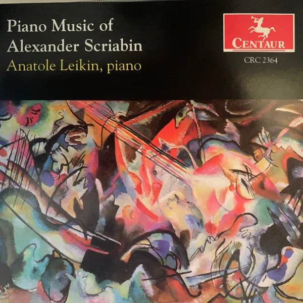 Piano Music Of Alexander Scriabin