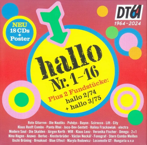 Hallo Nr.1 - 16 plus zwei Fundstücke