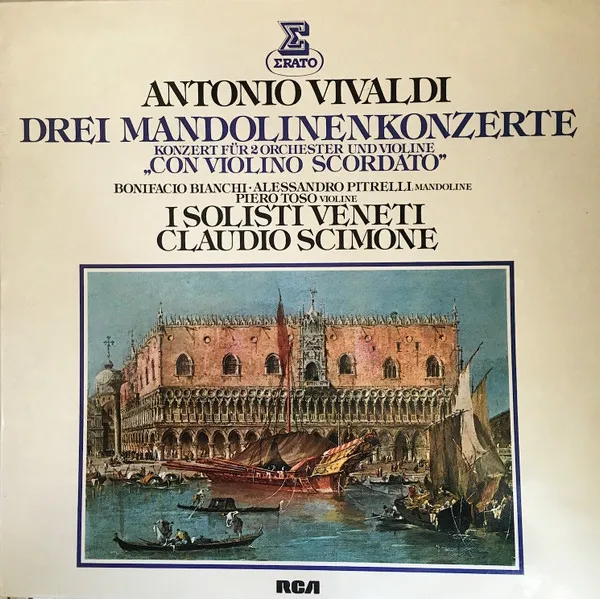 Drei Mandolinenkonzerte - Konzert Für 2 Orchester Und Violine "Con Violino Scordato"