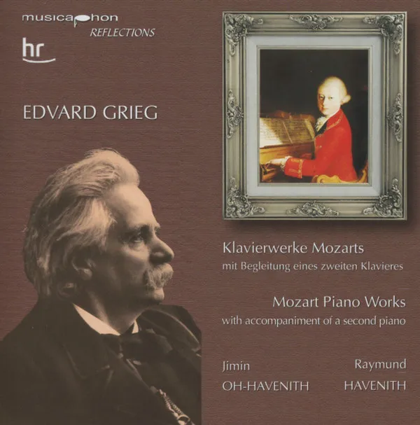 Works for piano by W.A. Mozart with additional accompaniment of a second piano