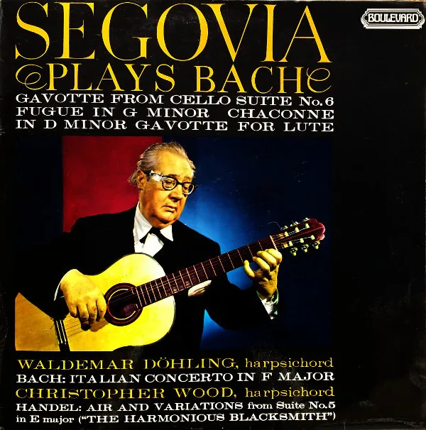 Segovia Plays Bach