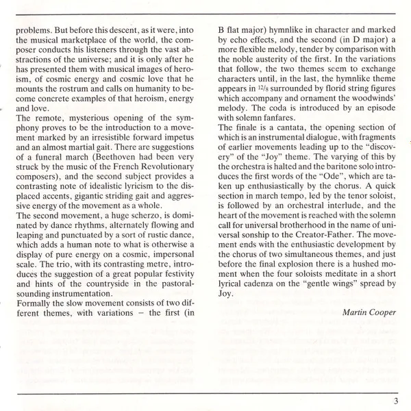 Symphonie N° 9