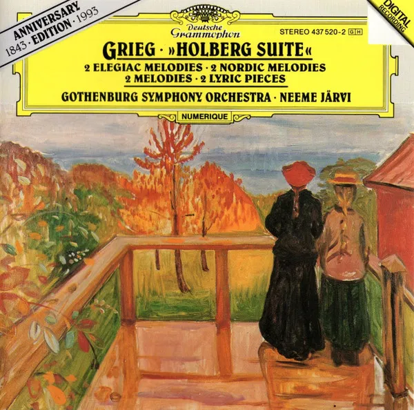 »Holberg Suite« · 2 Elegiac Melodies · 2 Nordic Melodies · 2 Melodies · 2 Lyric Pieces