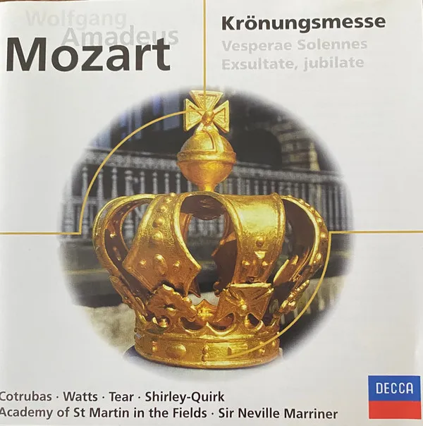 Krönungsmesse; Vesperae Solennes; Exsultate, Jubilate