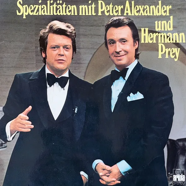 Spezialitäten Mit Peter Alexander Und Hermann Prey