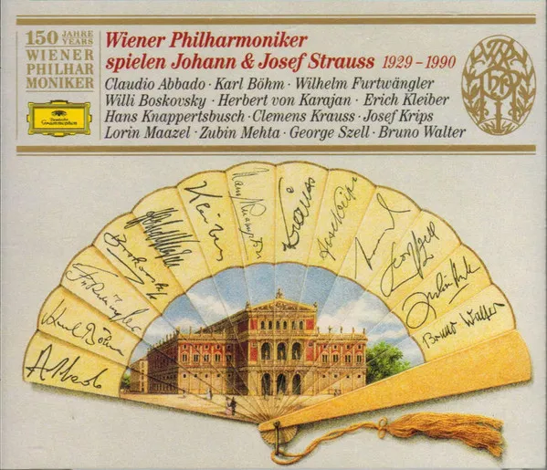 Wiener Philharmoniker Spielen Johann & Josef Strauss 1929-1990