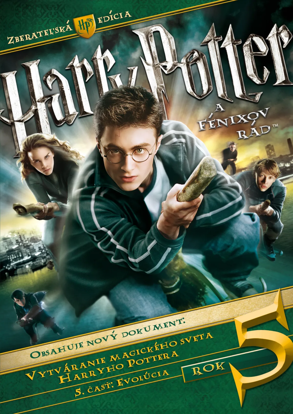 Harry Potter a Fénixov rád S.E. 3DVD (SK)