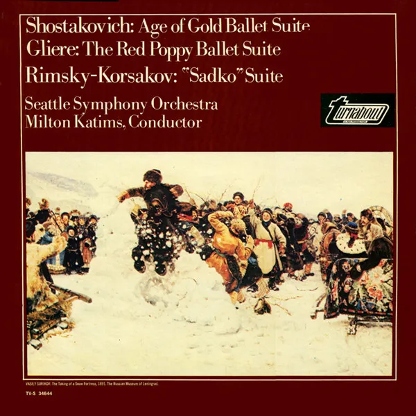 Age Of Gold Ballet Suite / The Red Poppy Ballet Suite / "Sadko" Suite