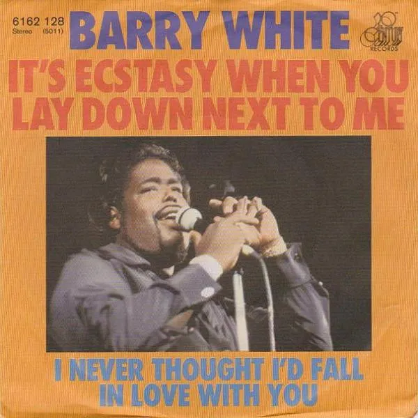 It's Ecstasy When You Lay Down Next To Me