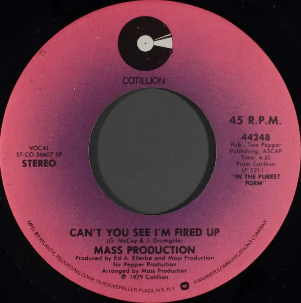 Can't You See I'm Fired Up / Our Thought (Purity)