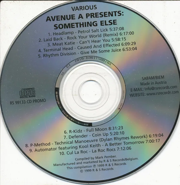 Avenue A Presents: Something Else